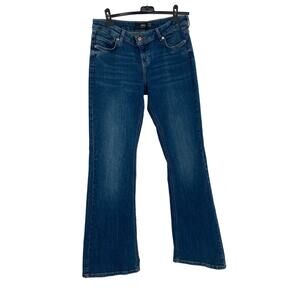 OWN. Boot Cut Flare Dark Wash Stretchy Jeans Midrise Size Women’s 30x32